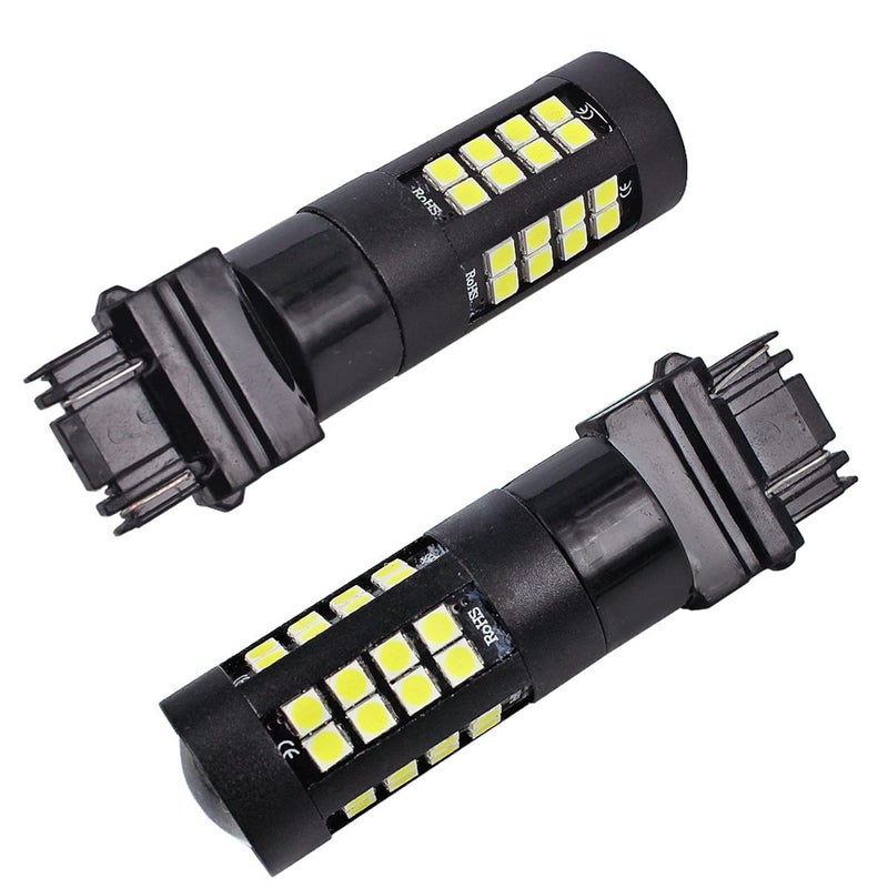 SOCAL-LED LIGHTING 3156 3157 Strobe Reverse Light LED Bulbs, 6000K Xenon White Super Bright Flashing Back up high Mount 3rd Brake Lights, Pack of 2 - Image 3